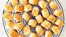 Mini Sausage Rolls with Puff Pastry Recipe