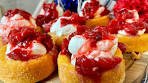 Mini Strawberry Shortcakes- The Lazy Girls Kitchen