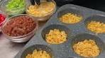 Mini taco cups #taco #chips
