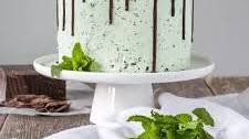 Mint Chocolate Chip Cake