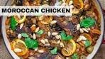 Moroccan Chicken Recipe | Easy Chicken Recipe with Olives ...