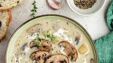 Mushroom and potato soup