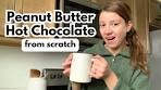 My Wholesome Peanut Butter Hot Chocolate From Scratch