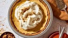 No-Bake Pumpkin Mousse Pie