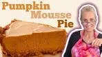 No Bake Pumpkin Mousse Pie / Perfect for Thanksgiving