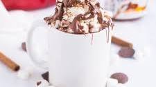 Nutella Eggnog Hot Chocolate