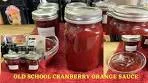 OLD SCHOOL CRANBERRY ORANGE RELISH (SAUCE)A ...