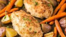 One Pan Chicken and Vegetables Dinner