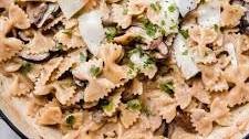 One-Pot Creamy Mushroom Pasta