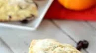 Orange Cranberry Scones with White Chocolate
