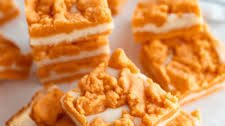Orange Creamsicle Cookie Bars