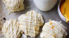 Orange Ricotta Cookies with Maple Glaze