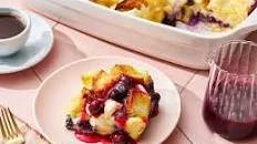 Overnight Blueberry French Toast