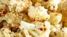 Parmesan Roasted Cauliflower Recipe
