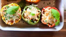 Pasta Stuffed Peppers