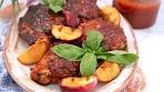 Peach BBQ Grilled Chicken