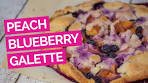 Peach Blueberry Galette Recipe