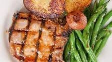 Peach Glazed Pork Chops