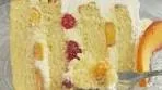 Peach Melba Cake is a riff on the famous dessert. Classic ...