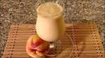 Peach Smoothie-Peach Yogurt Smoothie-How To Make ...
