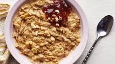 Peanut Butter and Jelly Oatmeal