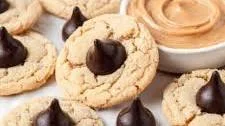 Peanut Butter Blossom Cookies