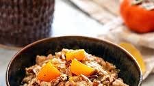 Pecan Persimmon Oatmeal