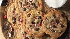 Peppermint Chocolate Chip Cookies