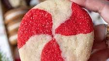 Peppermint Swirl Sugar Cookies