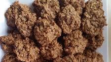Persimmon Oatmeal Cookies