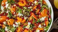 Persimmon Salad with Maple Vinaigrette
