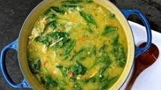 Pesto Chicken and Potato Soup