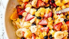 Pina Colada Fruit Salad