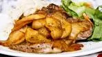 Pork Chops with Balsamic Apples Recipe: Chef Julie Yoon