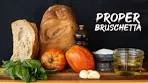 Proper Italian Bruschetta with Tomato & Basil