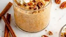 Pumpkin Pie Overnight Oats with Chia
