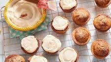 Pumpkin Spice Muffins with Cream Cheese Frosting