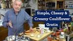 Quick & Easy Side Dish: Cheesy Cauliflower Gratin