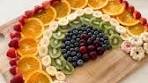 Rainbow fruit platter! To wrap up Kindness Rocks week, we ...