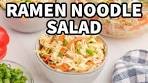Ramen Noodle Salad – Quick, Fresh & Flavorful!