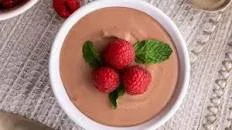 Raspberry Chocolate Mousse
