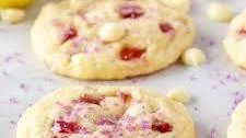Raspberry Lemonade Cookies {Subway Copycat}