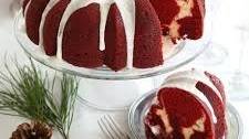Red Velvet Cream Cheese Swirl Bundt Cake