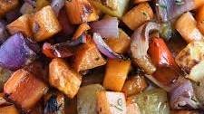 Roasted Balsamic Winter Vegetables