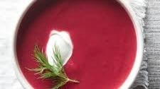 Roasted Beet and Potato Soup