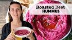 Roasted Beet Hummus Recipe