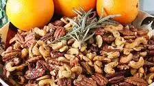 Roasted Orange and Herb Spiced Nuts