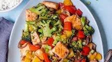 Salmon Stir Fry