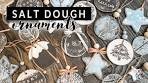 Salt Dough Christmas Tree Ornaments | DIY Baubles | How To ...