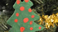 Salt Dough Christmas Trees